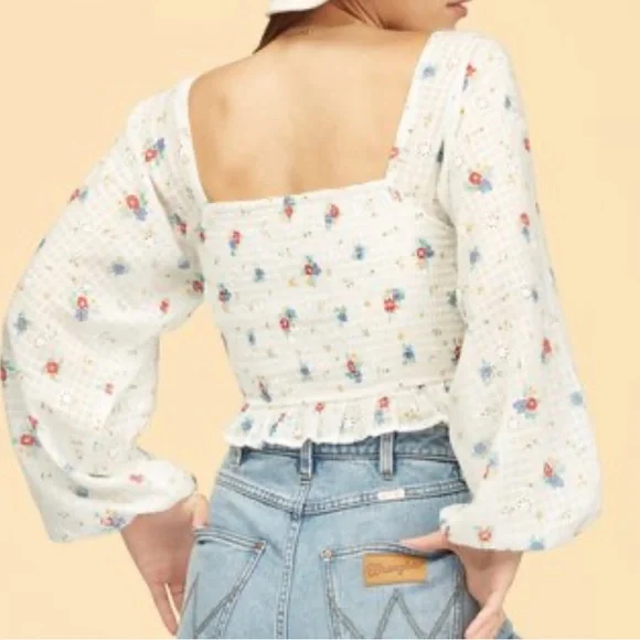Billabong x Wrangler Pretty Days Floral Long Sleeve Top - Picture 2 of 6